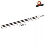 Car Decoration 2PCS/Lot Auto Body Decor Vinyl Decals Styling Stickers for Ford Focus ST Sport Door Side Skirt Strip Reflective